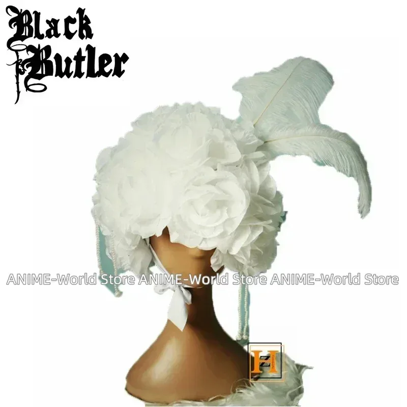 

CyBlack Butler Kuroshitsuji Elizabeth Cosplay Costume Red Fancy Dress Lolita Dress Wig Halloween Costume Women Custom Any Size