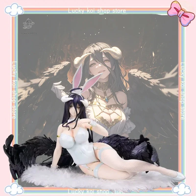 OVERLORD anime Figure albedo Figure Sexy Girl 30CM PVC Statue Collection model Room Decoration BOY birthday Christmas Toys Gifts