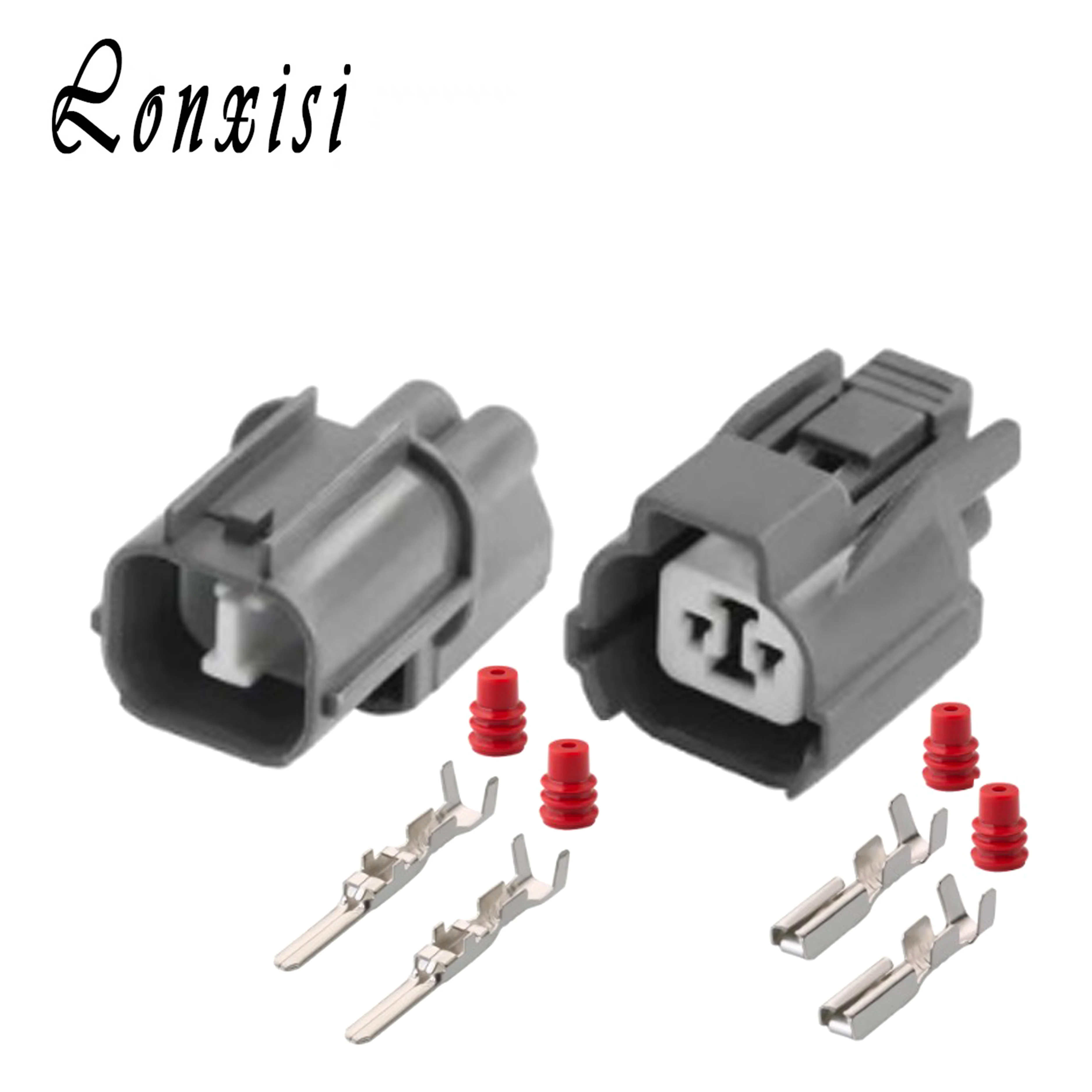 

2/10/20/50 Sets 2 Pin Sumitomo Waterproof Electrical Female Male Connector 6181-0070 6189-0129 For Honda Fog Light Horn Socket