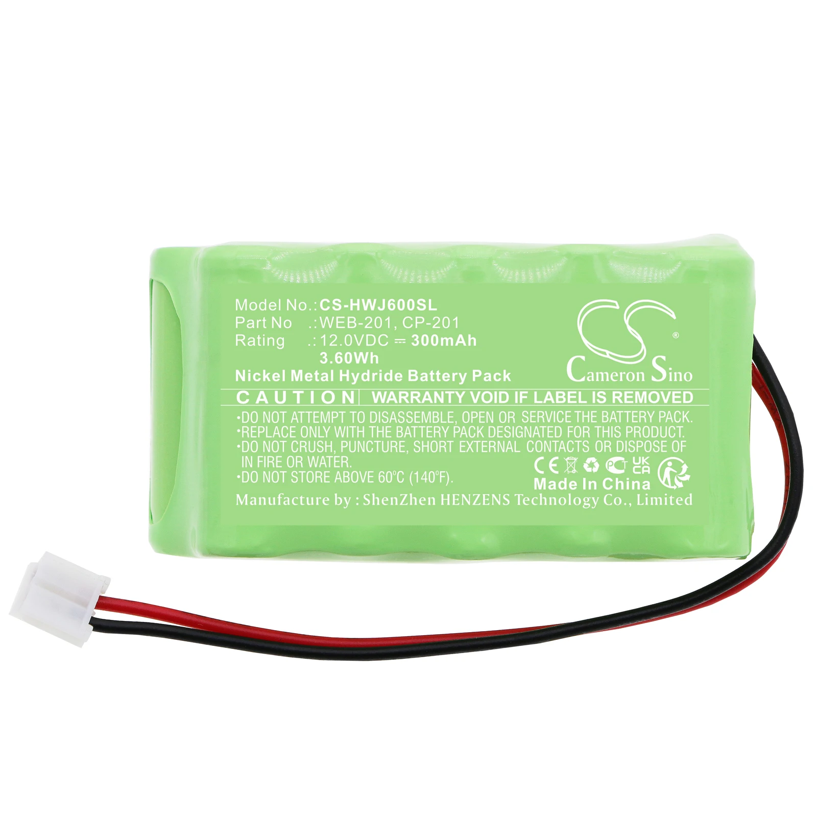 CS 300mAh Battery For Honeywell ASIC600  CP-201  NPB-BATT  WEB-201 Vykon JACE-300E Controller JACE AX 600 TRIDIUM NIAGARA