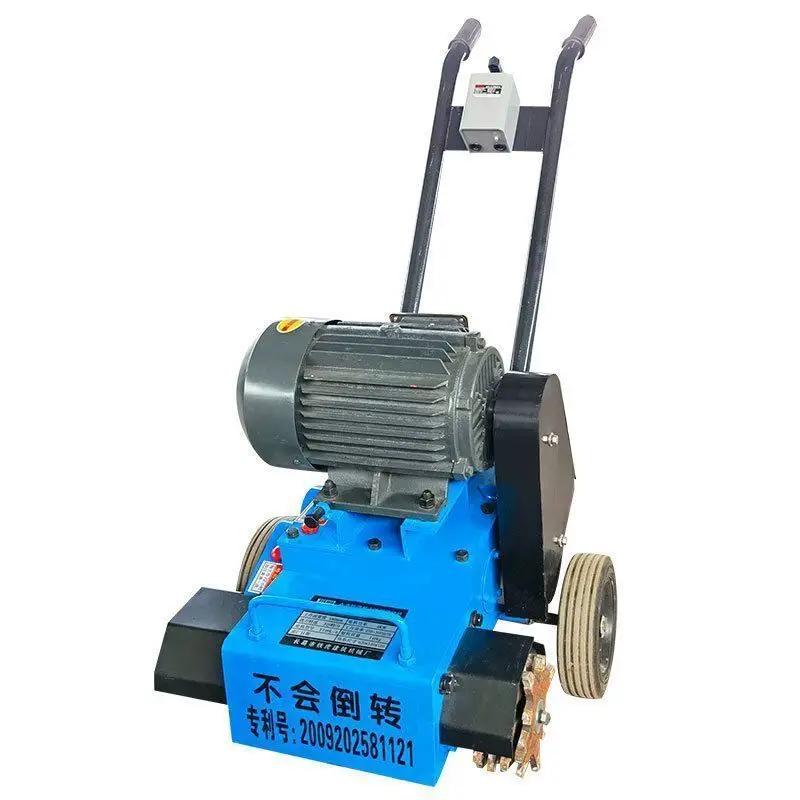 Hand Push Floor Cleaner Floor Planer, Concrete Floor Cleaner Hair Beater