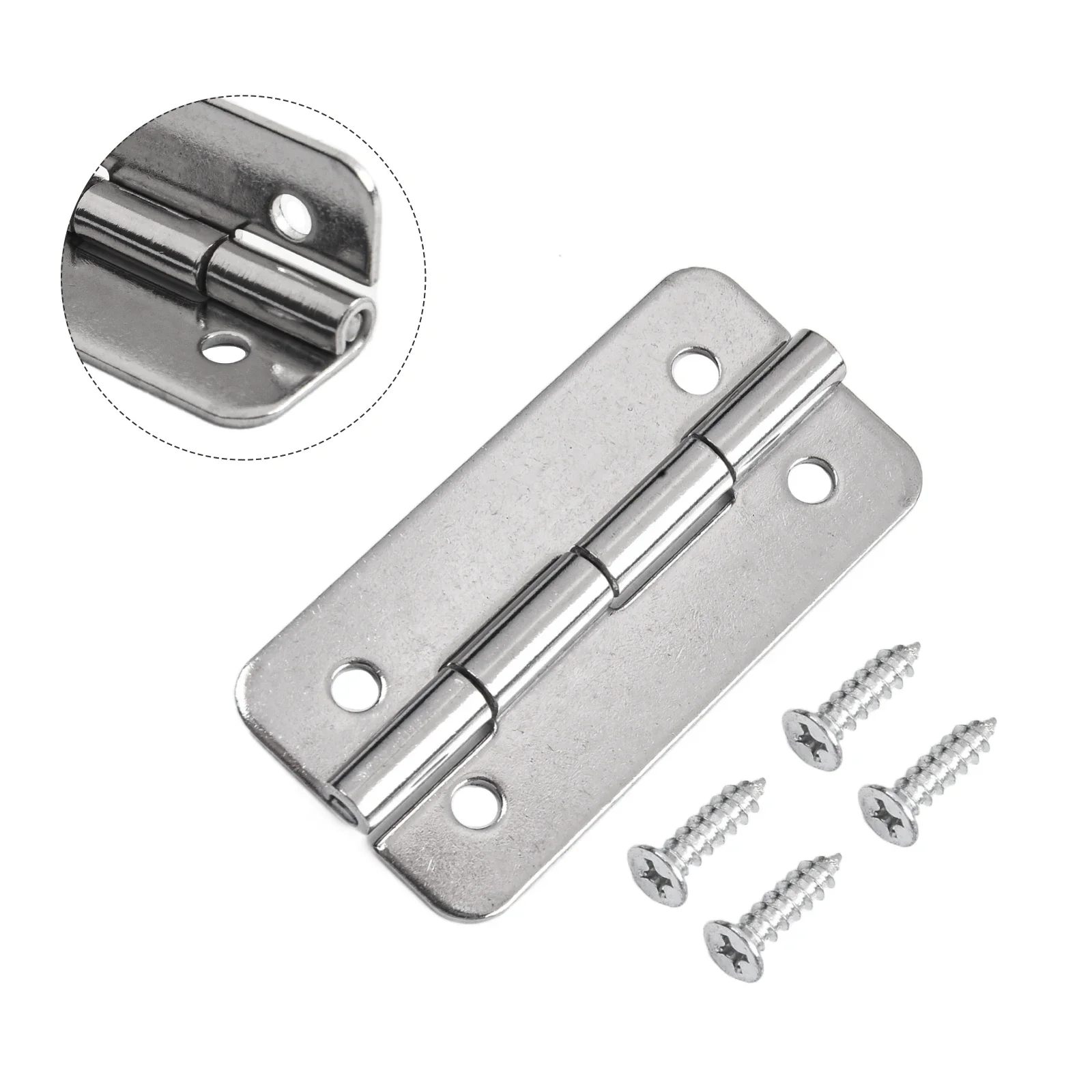 6Pcs Cooler Hinge Set 64 X 32mm Stainless Steel Replacement Set Igloo Ice Chests Reefer Container Replacement Tools