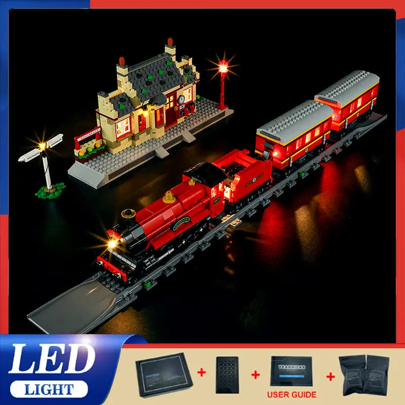 Diy LED Light Kit For LEGO 76423 Express & Station (Only LED Light,Without Blocks Model )