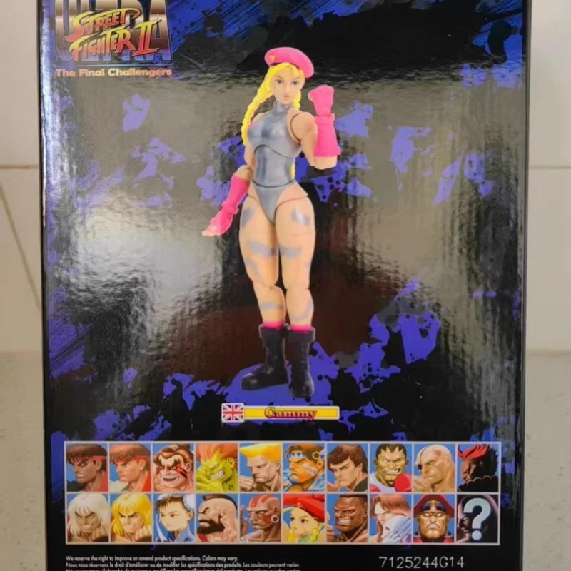 Jada brinquedos ultra street fighter ii cammy player 2 escala 1:12 figuras de ação estátua jada modelo kt coleção boneca brinquedo presentes