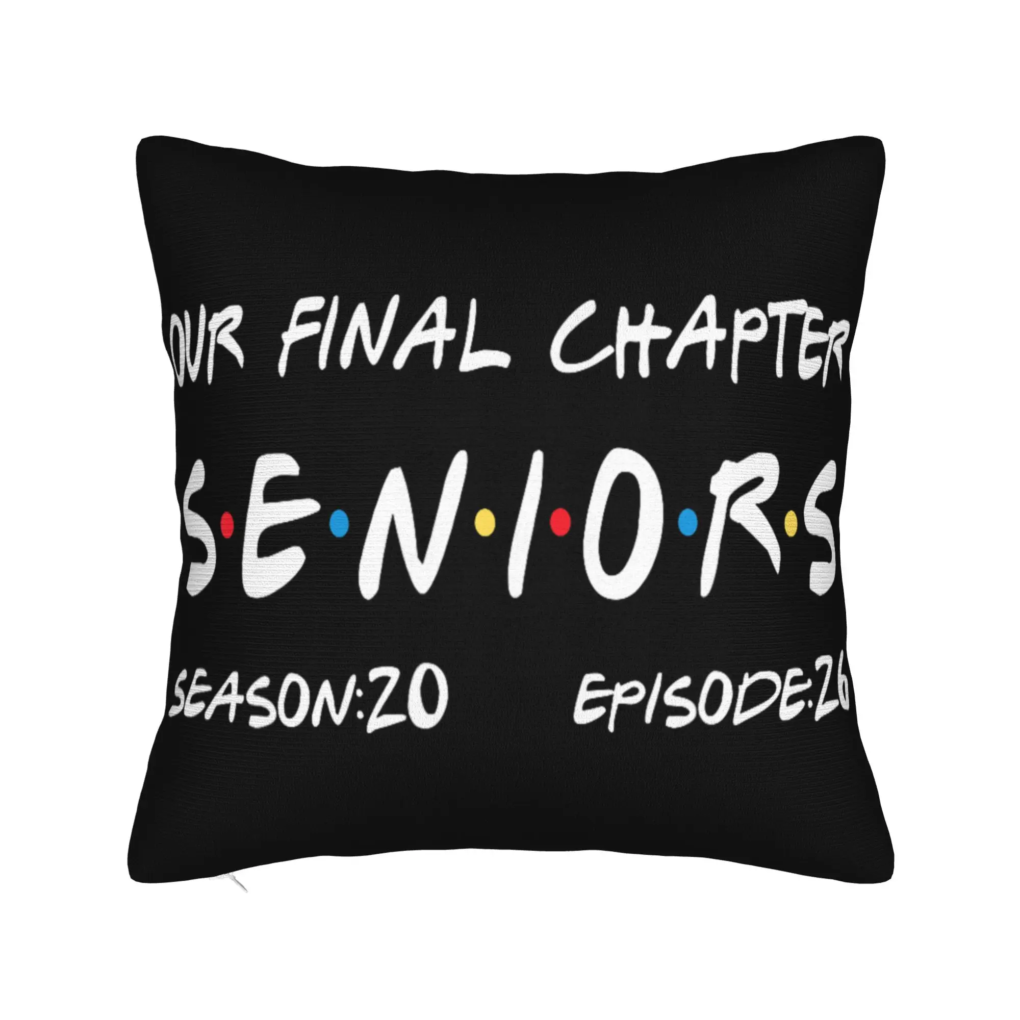 Decorative Pillow Cover Class of 2026 Senior Graduation Merch Home  Throw Pillow Case Cover Square Multiple Sizes
