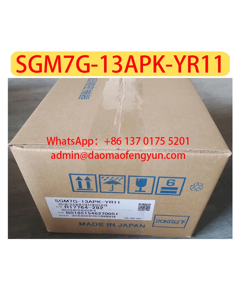 

SGM7G-13APK-YR11 Совершенно новый серводвигатель SGM7G 13APK YR11, Быстрая доставка