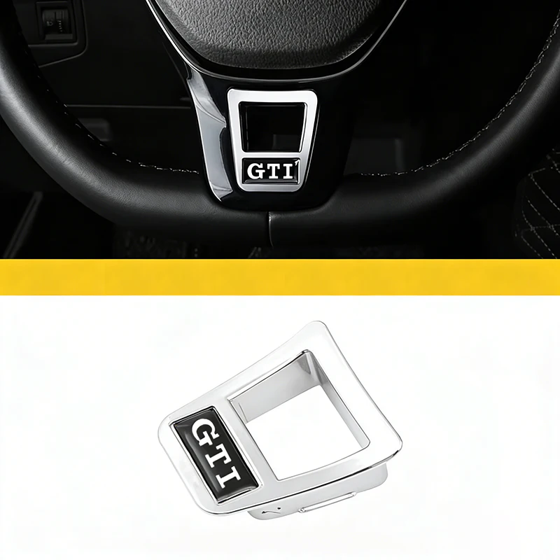 Auto-Lenkrad-Dekorations- und Modifikationszubehör für Volkswagen Golf T‑Roc Tiguan Polo Passat T‑Cross Taigo ID.4 ID.7