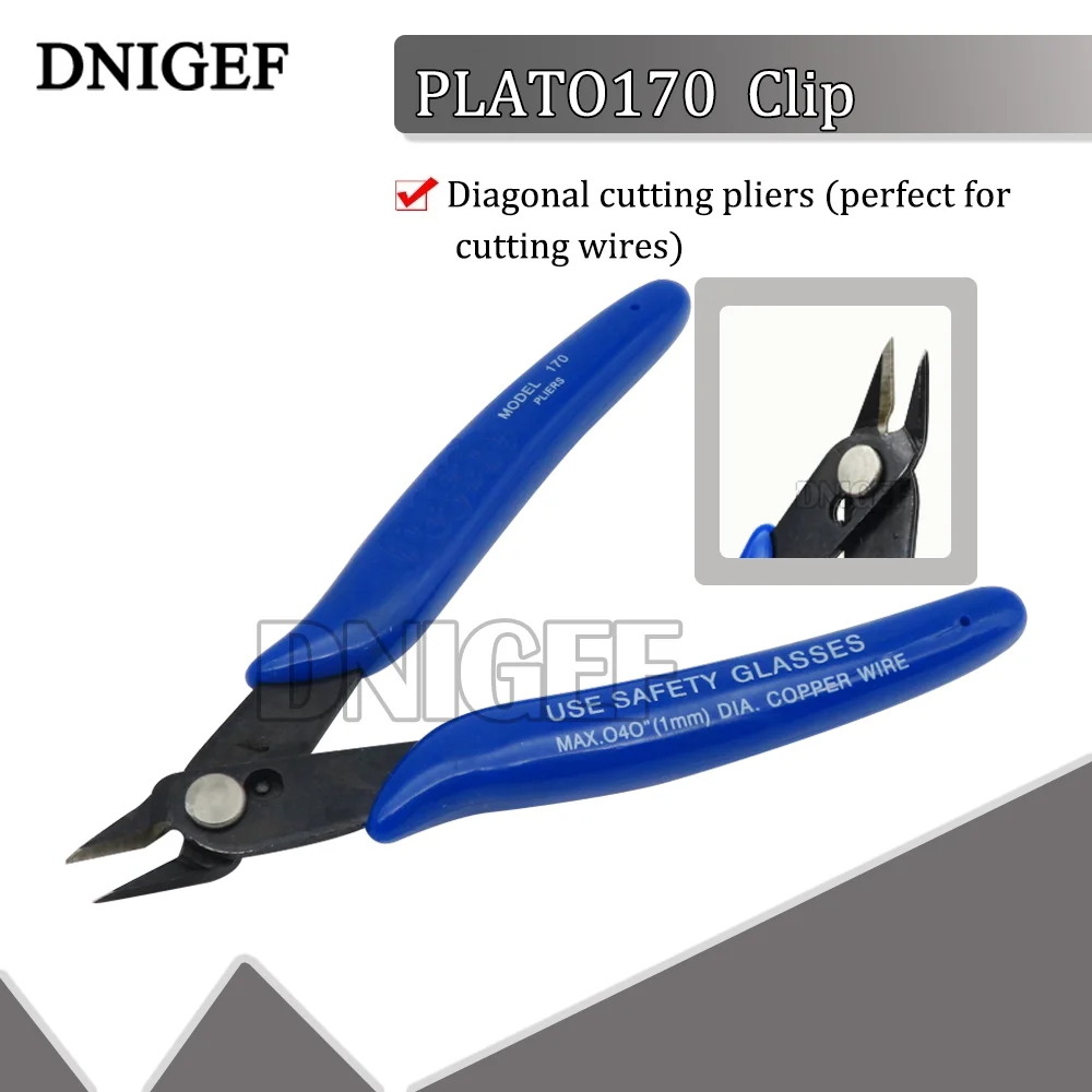 DNIGEF PLATO170 Clip Cutting-Pliers Gundam Model Nozzle Pliers Industrial Diagonal Pliers Wire Cutting Pliers 170ii Cutting Plie