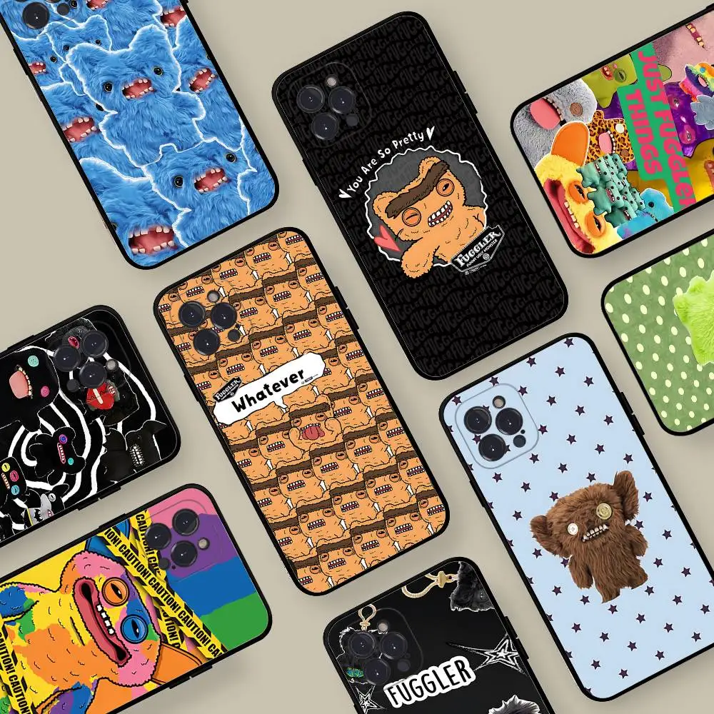 

CUTE Doll FugglerS Phone Case For IPhone 16 15 14 13 12 11 17 Pro Max Simplicity Back TPU Soft Case