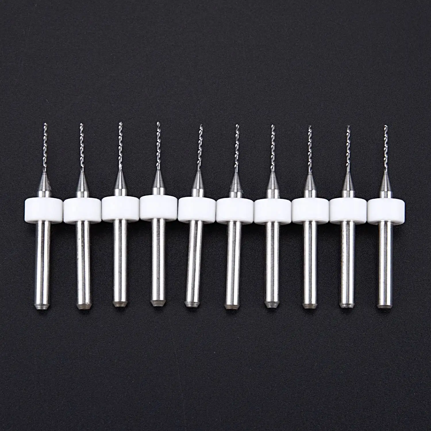 Mini herramienta de brocas de carburo, placa de circuito de impresión PCB de alta calidad, 0,8mm, 10 unids/set