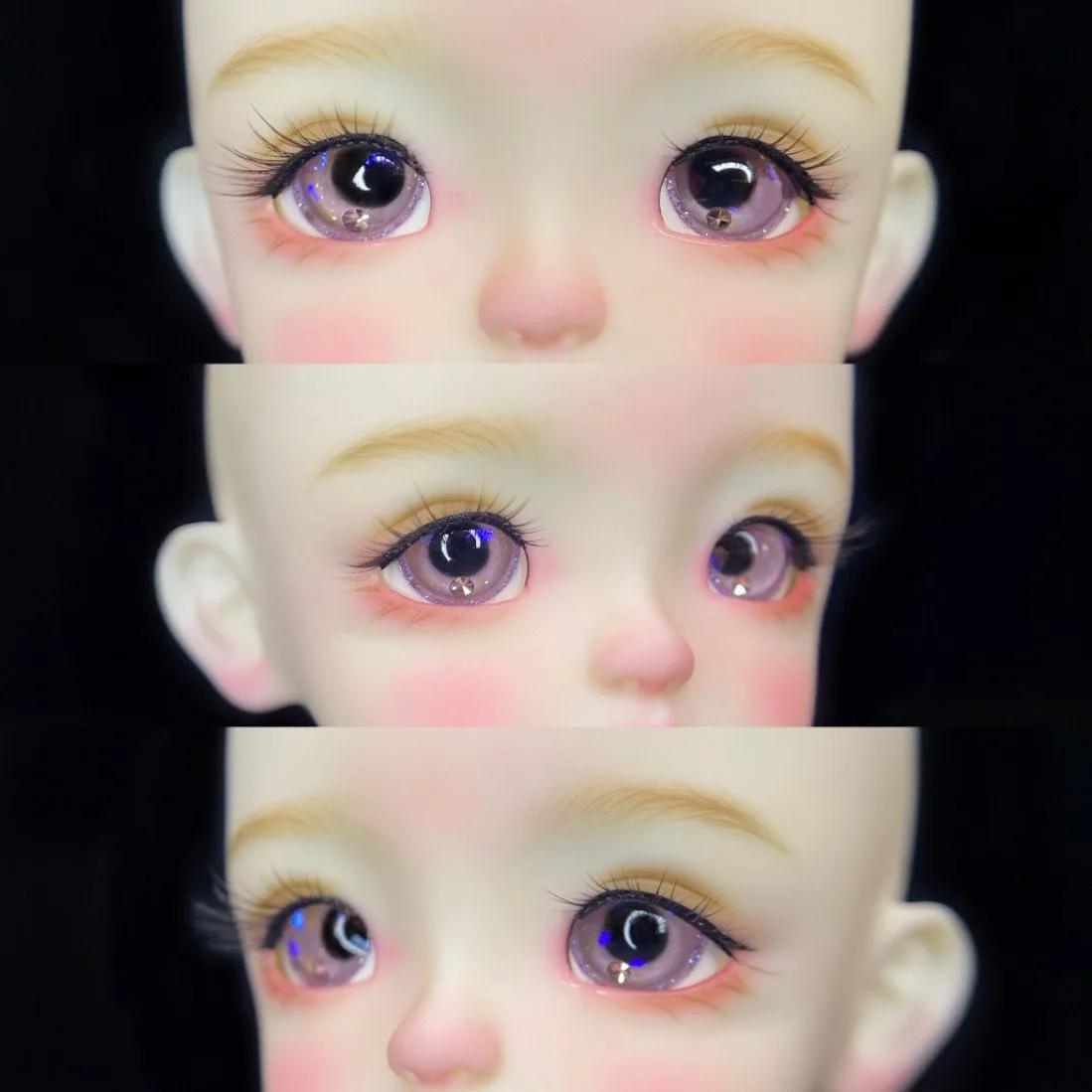 BJD doll eyeball suitable for 1/3 1/4 1/6 ob11 size Eyes for toys cute plaster eye handmade doll eyeball doll accessories