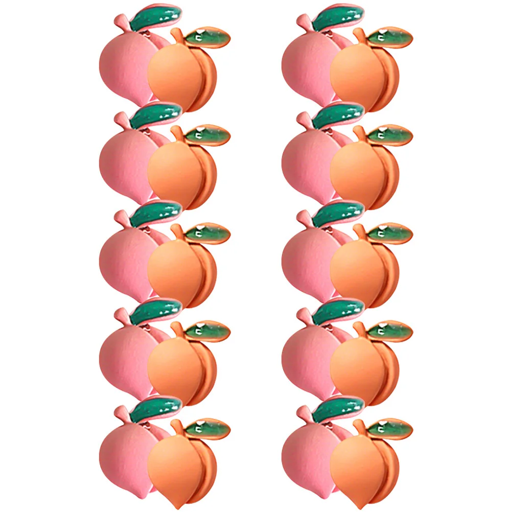 

20 шт., женские подвески для ногтей, вдохновленные персиковыми фруктами, 3D маникюрные украшения для дизайна ногтей «сделай сам», модные украшения для дома