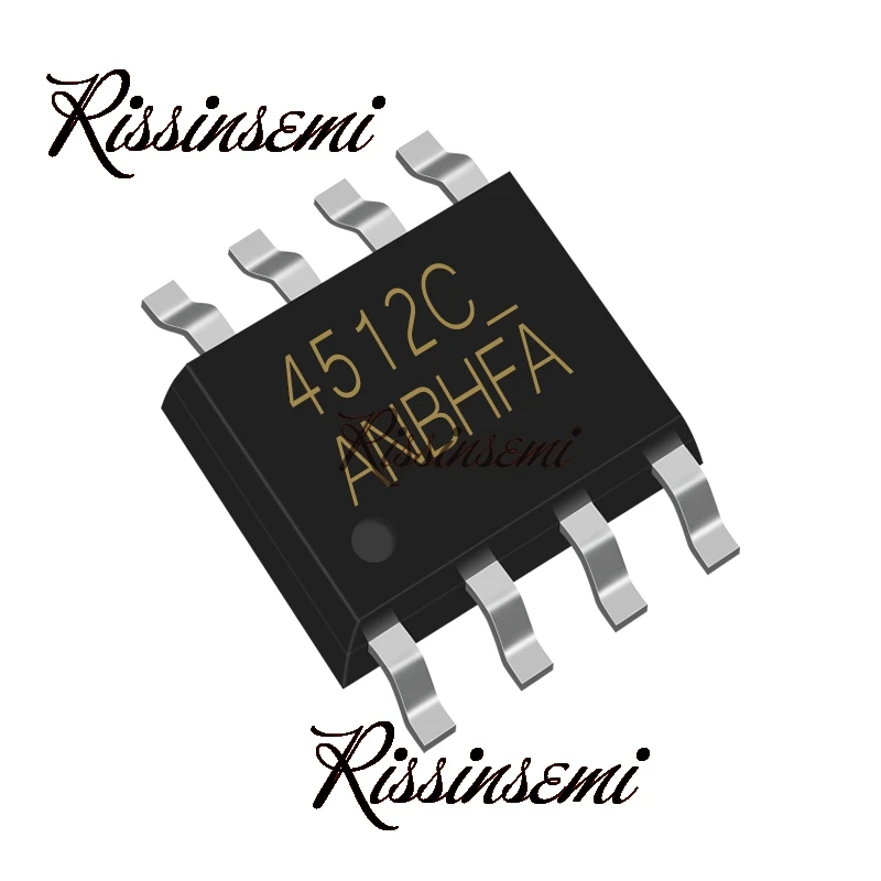 50PCS AM4512C 4512C  SOP-8 -5.2A -30V MOSFET New in Stock