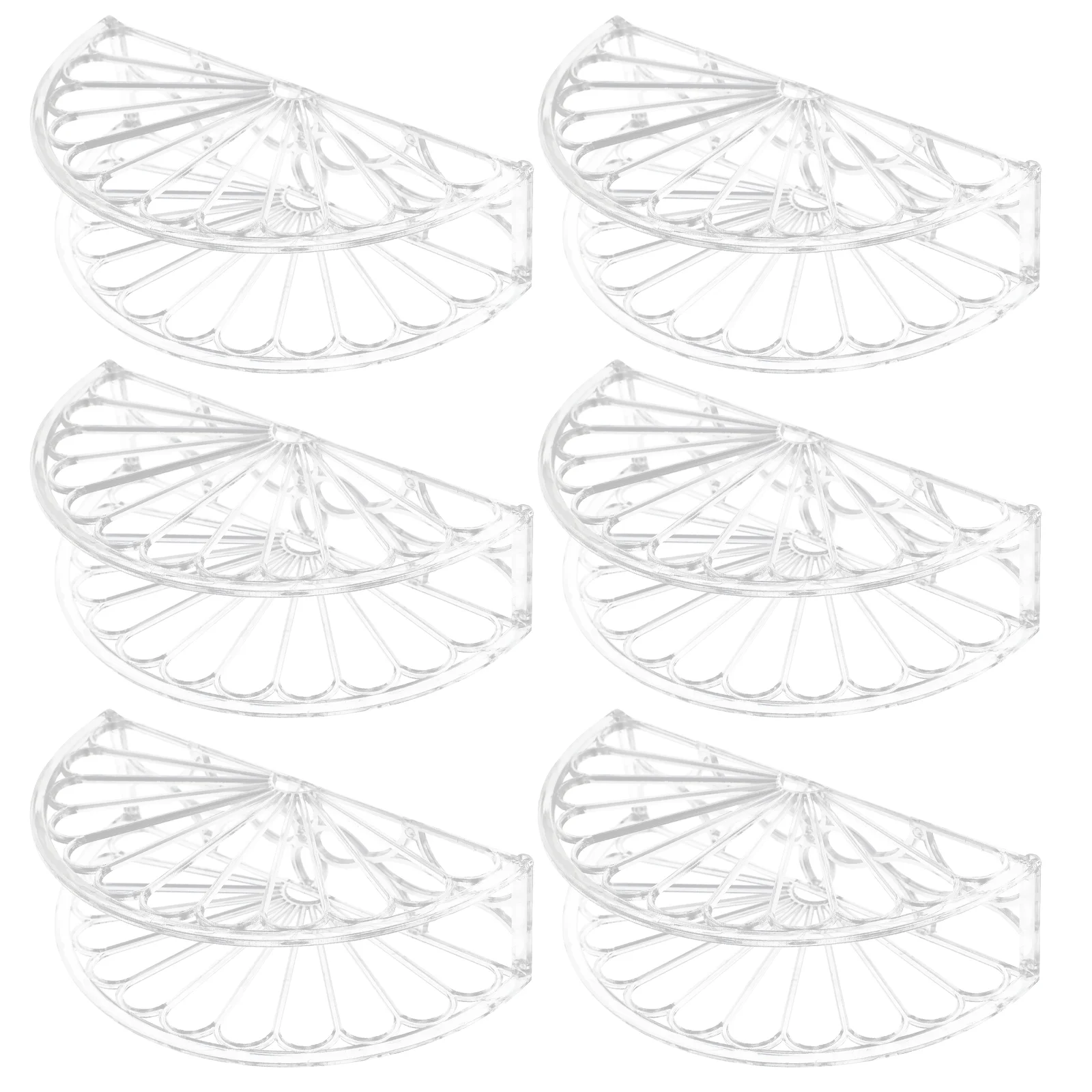 Porte-serviette transparent, serviette décorative, support d'évaluation