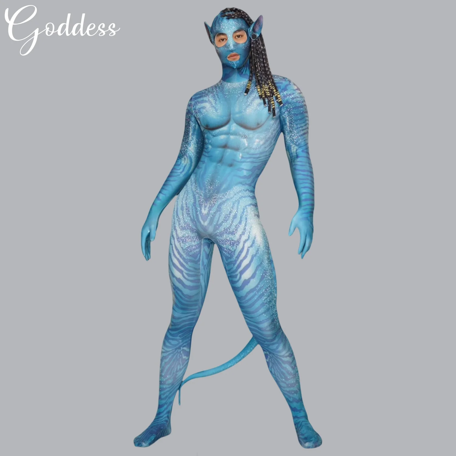 

Personality Cosplay Movie Characters Stage Jumpsuit Stretch Halloween Alien Role Playing Bodysuit Dancer Performance Cross-dress