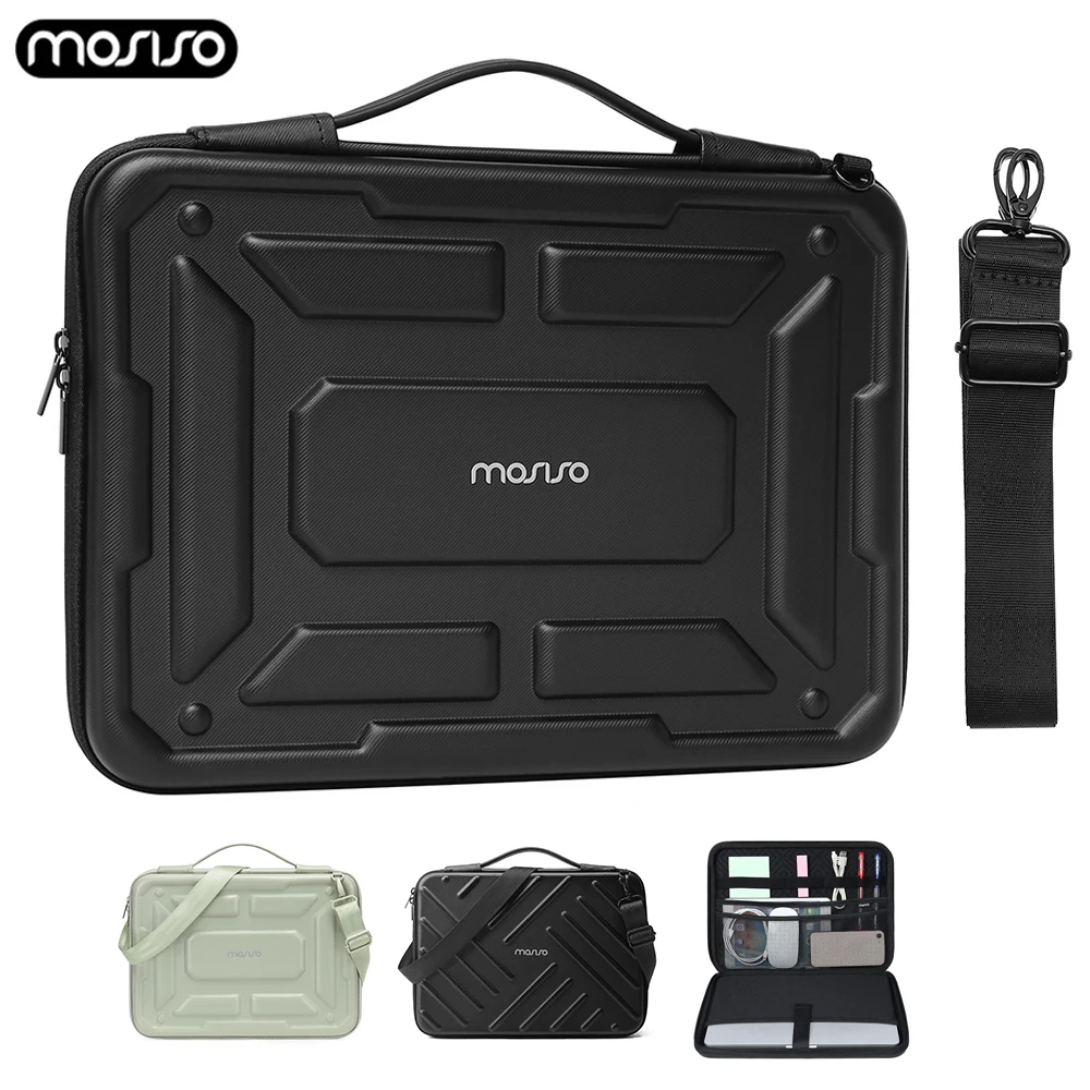 bolsa impermeavel do portatil para macbook air pro estojo para notebook bolsa de ombro pasta para computador m1 m2 m3 13 14 15 16 01