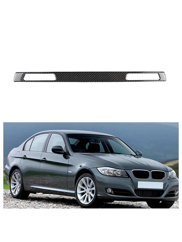 Car Panel Decoration Paste Use Right-hand Drive Black Copilot Panel Trim For BMW 3-series E90 E92 E93 High Quality