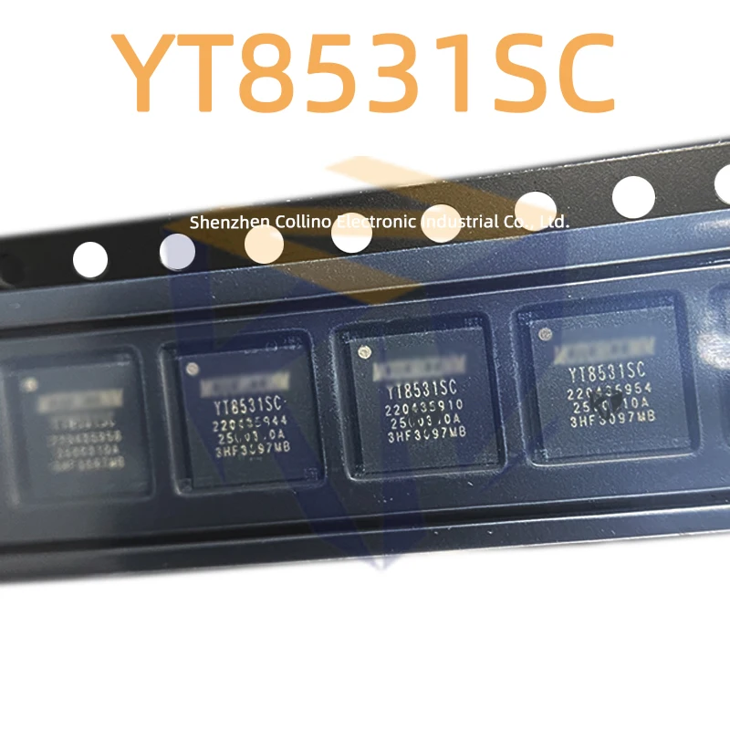 2pcs YT8531C QFN40 YT8531SH QFN48 YT8531SC QFN48(6x6) Ethernet chip