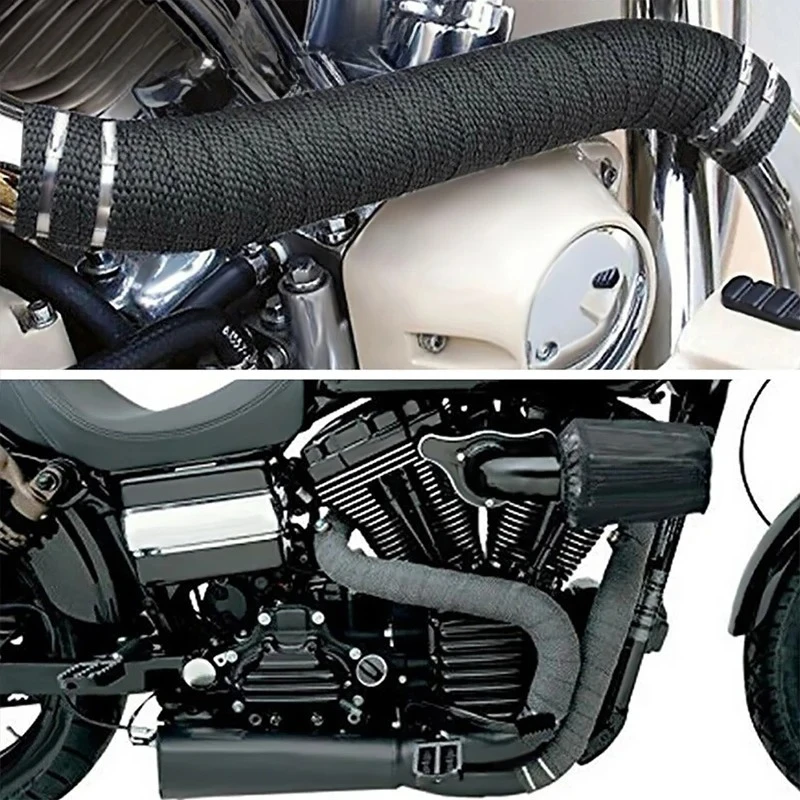 Banana Belt High-Temperature Resistant Heat Insulating Cloth for Automobile Exhaust Pipe Modification Hot Selling