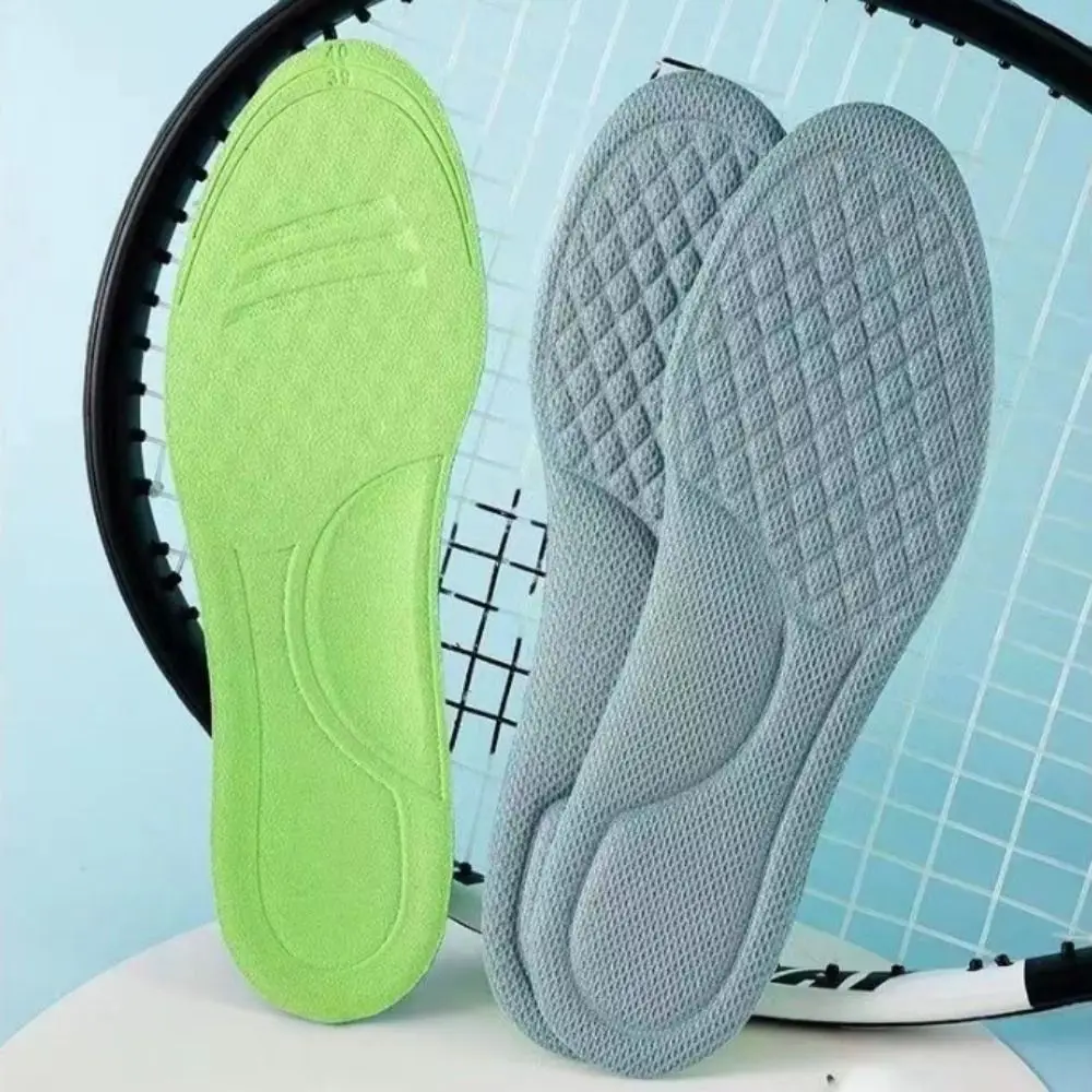 3 คู่เมมโมรี่โฟมกีฬาแผ่นรองรองเท้าระงับกลิ่นกายการดูดซึมเหงื่อออร์โทพีดิกส์พื้นรองเท้ากันลื่นระบายอากาศได้ดีรองเท้ารองเท้าผ้าใบเบาะกีฬา