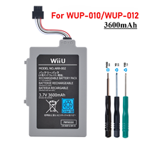 3600mAh High Capacity WUP-010 WUP-012 for Nintendo Wii U Gamepad Wireless Controller Psp Battery