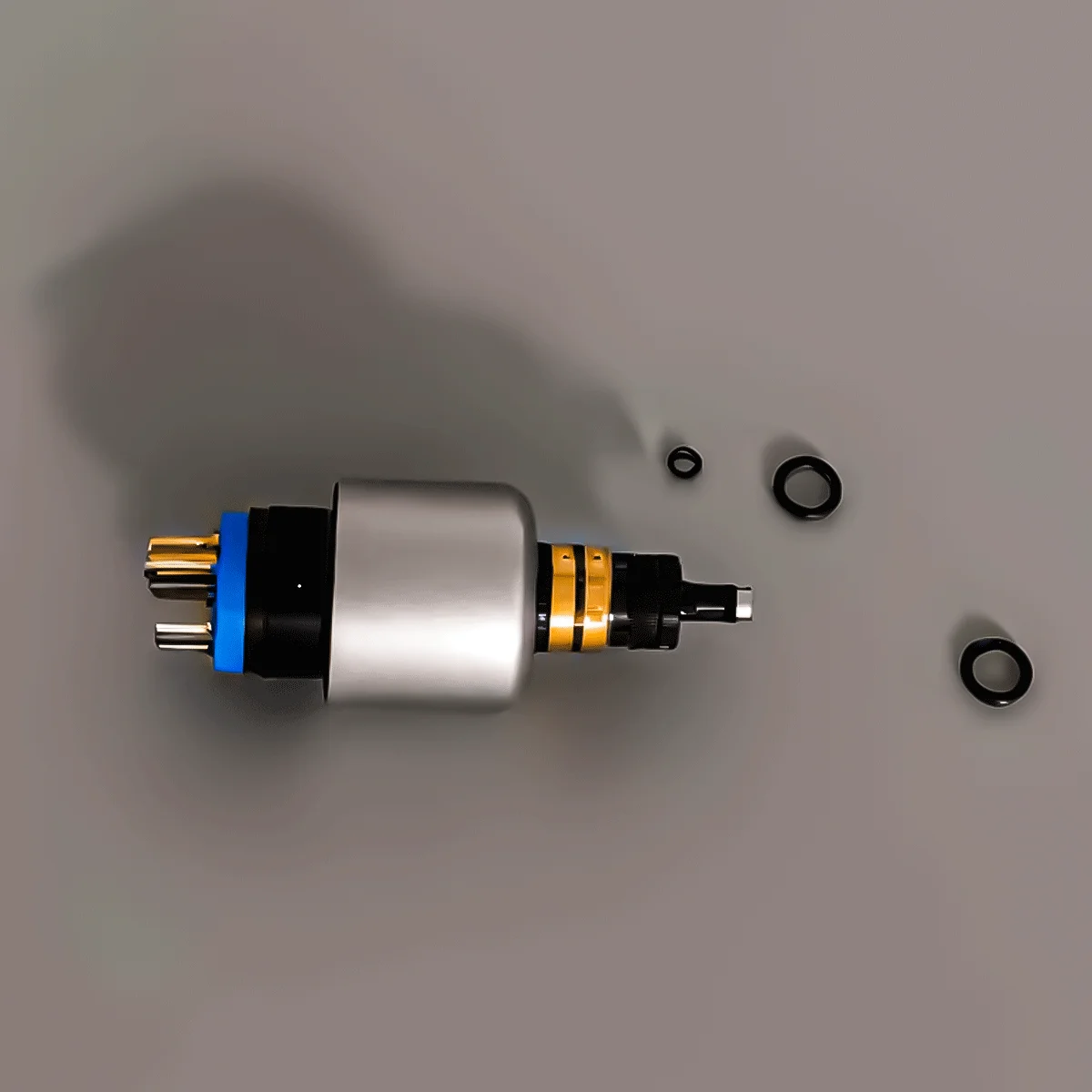 Acoplador de acoplamento rápido profissional, adequado para w & h, 6 furos, turbina dentária de alta velocidade, padrão e cabeça de torque, rotor de ar para den