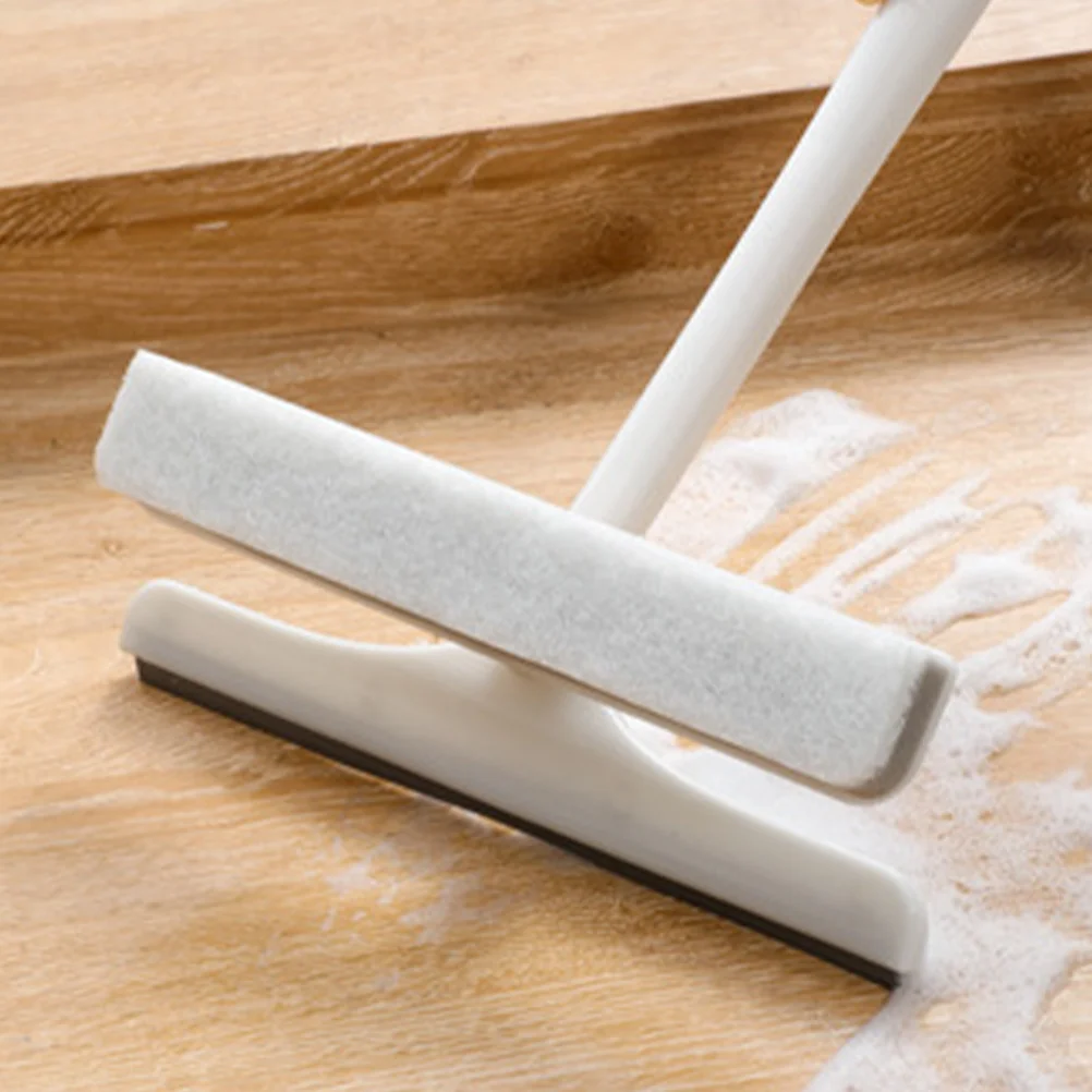 

Window Cleaner Squeegee Shower Door Window Squeegee Scraper Mirror Dust Clean Ivory White