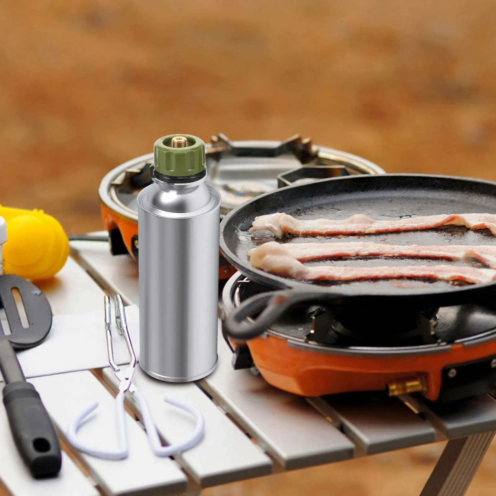 

Адаптер для газового баллона с пропаном для кемпинга и барбекю на открытом воздухе, профессиональный износостойкий конвертер для заправки газовых баллонов