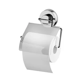 Modern Vacuum Suction Cup Toilet Paper Holder Removable Bracket for Bathroom Kitchen Stainless steel paper towel holder