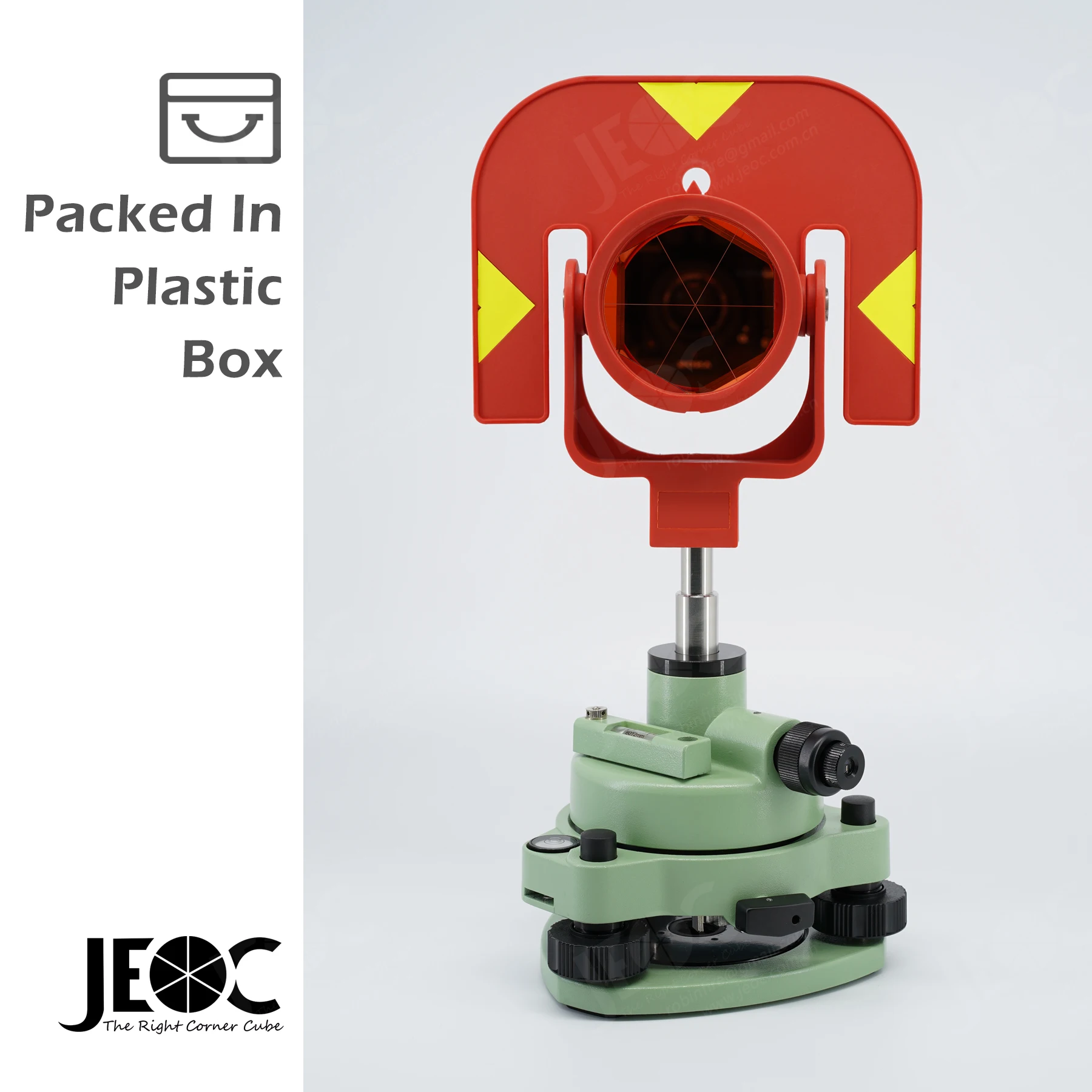 

JEOC GPR111 Prism & Tribrach Set, Surveying Reflector for Leica Total Station