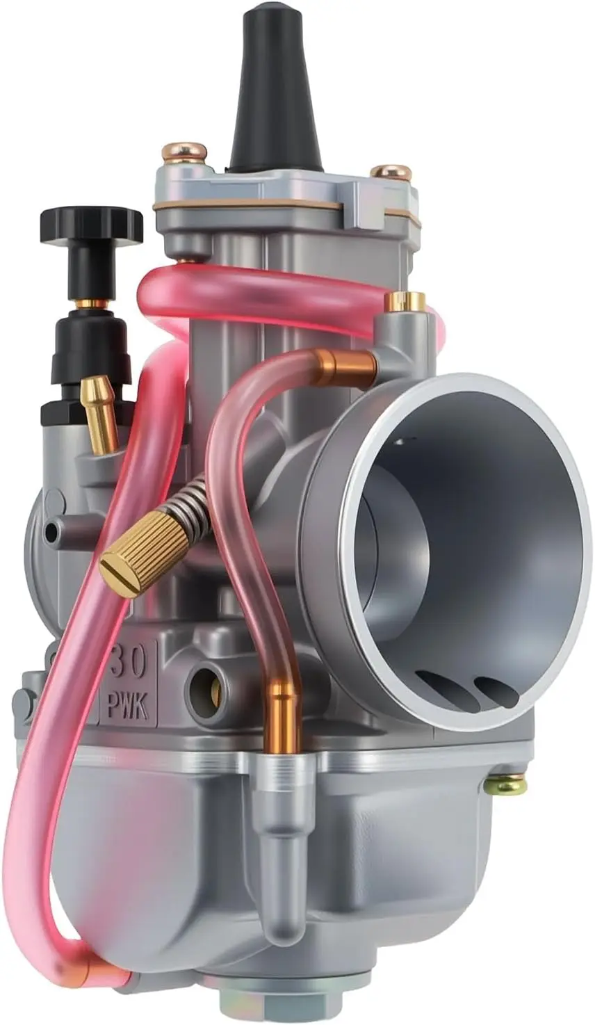 Universal PWK 30mm Carburetor with Carb Jets for 100cc to 250cc 2T 4T Engine Motorcycle Dirt Bike Mini Bike ATV Scooter Moped