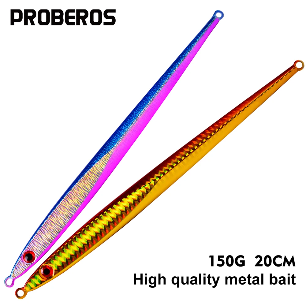 

PROBEROS 1pc Metal Casting Fixture Deep-sea Fish Spoon Bait Saltwater Fishing Gear Angler Hard Bait Fishing Gear