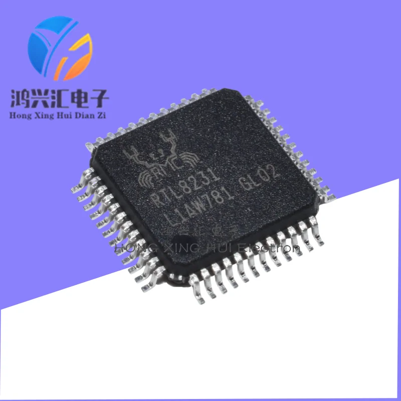 New/Original RTL8231-GR QFP-48 Silkscreen RTL8231 NIC Single-chip ICs