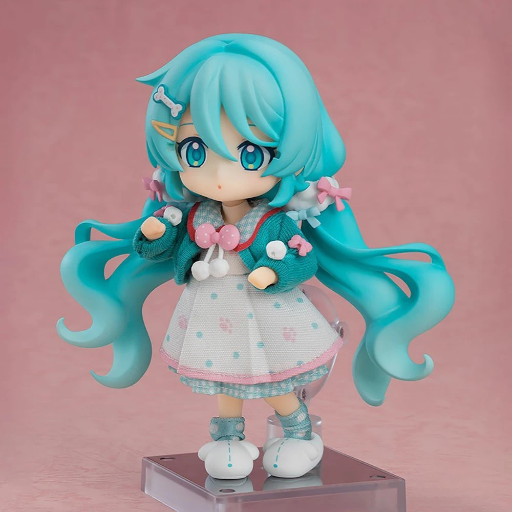 Oryginał w magazynie Good Smile Company Vocaloid Hatsune Miku Nendoroid Doll - Loungewear Outfit Ver Anime Figurka Figurka akcji