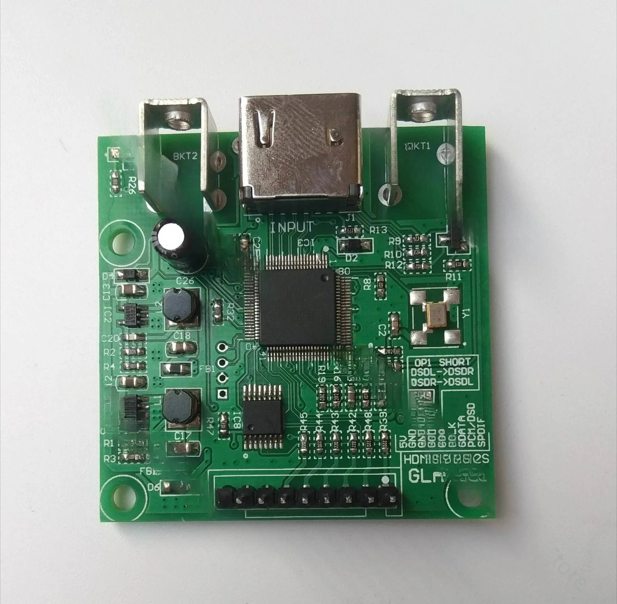HDMI Isolation and Extraction of Digital Audio Signal I2S/DSD/SPDIF Module