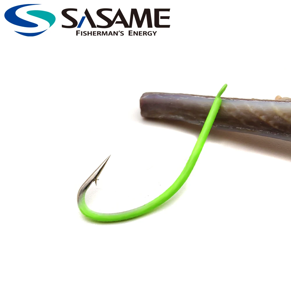 cable shanked fish hook 100X Long Shank Hooks Size 8# BLN Fishing Tackle and a bright tin coating that is corrosion Live Bait Saltwater Circle Hook