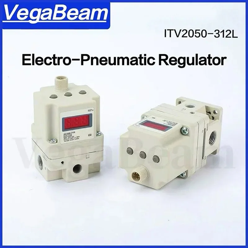 ITV2050312L/042L Proportional Valve ITV1030 ITV1050 ITV2050 Series Electro-Pneumatic Pressure Regulator for Laser Cutting Machin