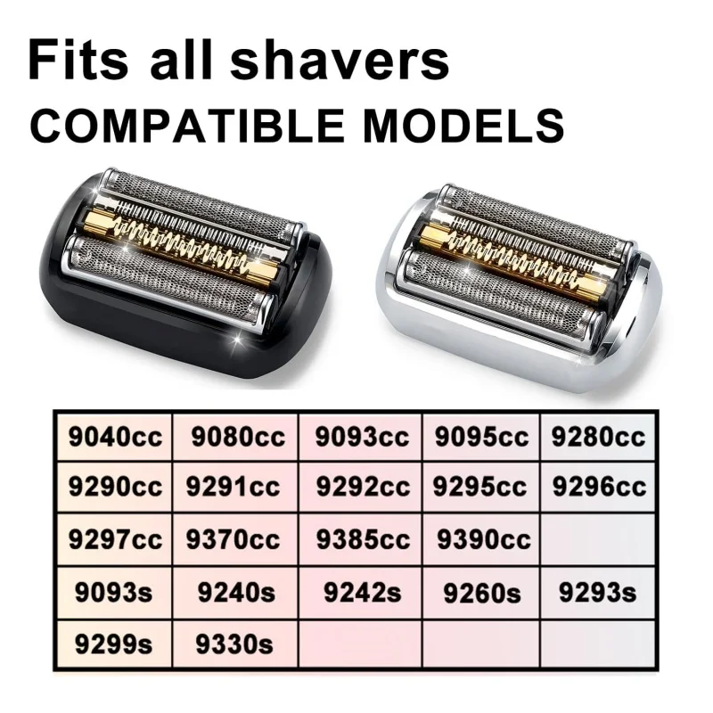 

92B 92S 94M Serie 9 Electric Shaver Replacement Head Accessorie for 5790,5791,9095CC,9030S,9040S,9050CC,9070CC Etc