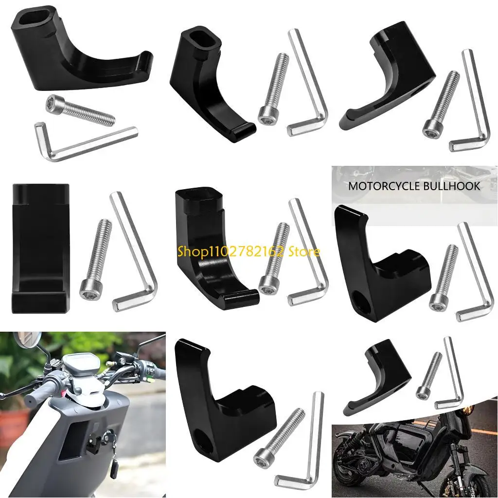 

547B Motorcycle Storage Bracket Universal Hanger Hook For Scooters And Bikes High Weight Capacity Secure Storage