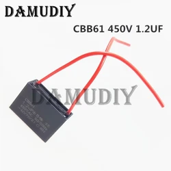 CBB61 Start capacitor 450V 1.2UF Fan Ceiling Motor Run Capacitor CBB