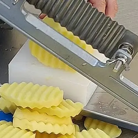Potato Cutter Chips French Fry Maker Peeler Cut Dough Fruit Vegetable Kitchen Accessories Tool Knife Chopper Crinkle Wavy Slicer