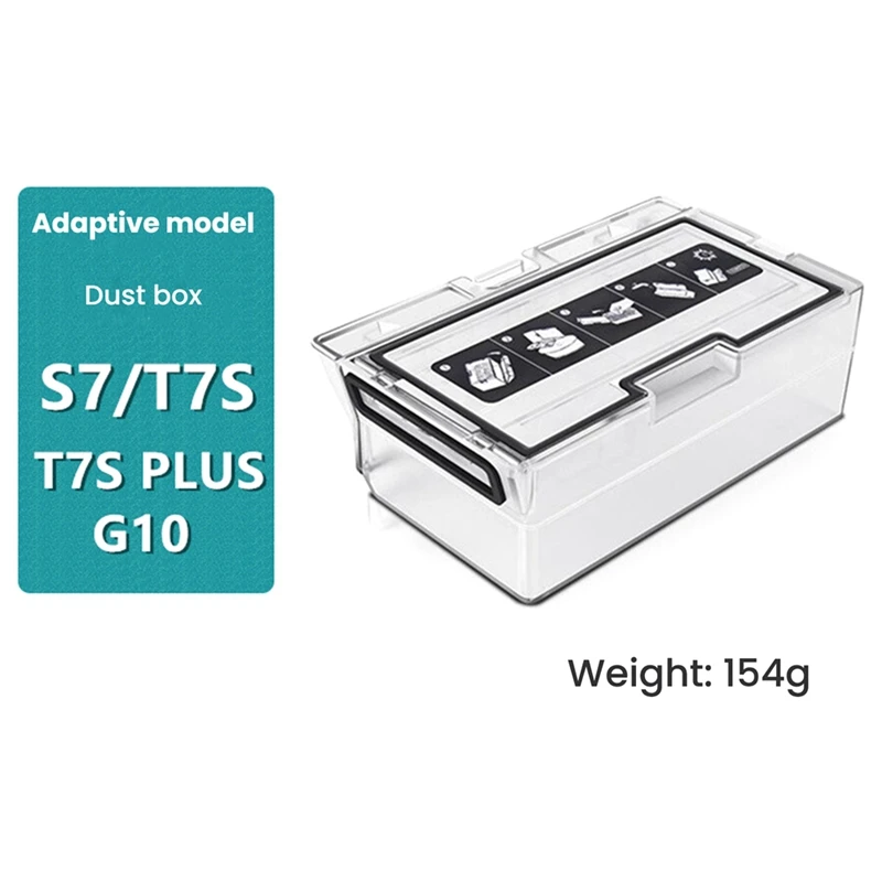 استبدال صندوق القمامة لروبوت كنس الأحجار ، صندوق الغبار ، الملحقات ، S7 ، S70 ، S75