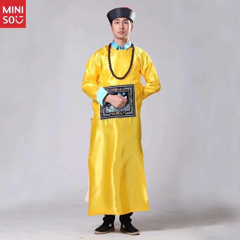 

Костюм зомби династии Цин Miniso, наряд китайского вампира, комедийный косплей для взрослых