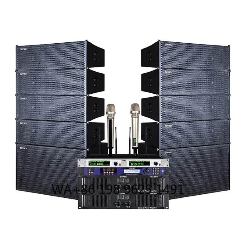 Professional Line Array Stage Sound System Indoor Outdoor Concert Party Live DJ Event Audio Equipment