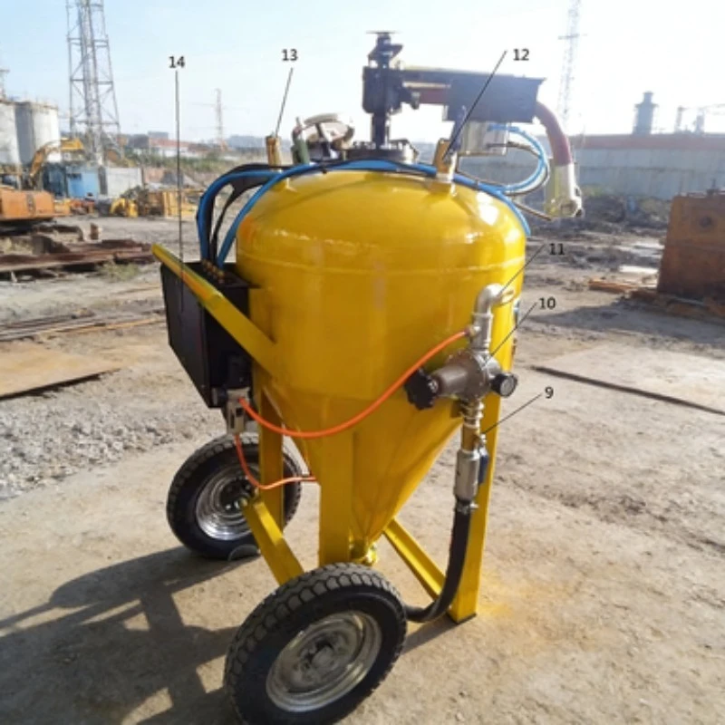

Customized Quick Delivery: Sand Blasting Machine Combined with Compressor for Industrial Pressure