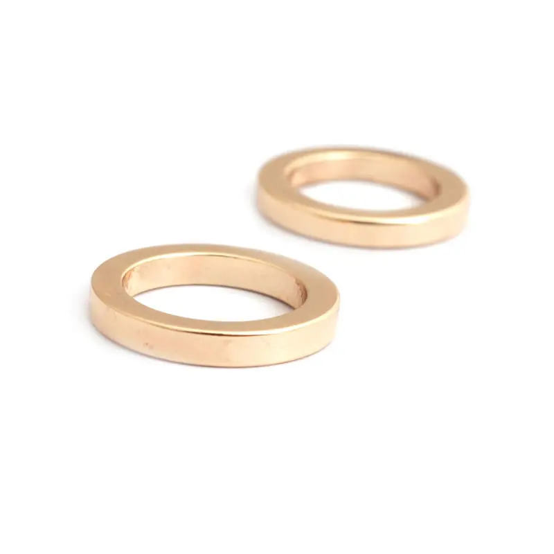 20PCS 18K Gold Color Brass Jump Rings Closed Rings High Quality Diy Jewelry Making Supplies Necklace Earrings Accessories