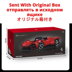 MOC Display 42143 Daytona SP3 Technical Car Building Block Toys For Kid Gifts With Original Box