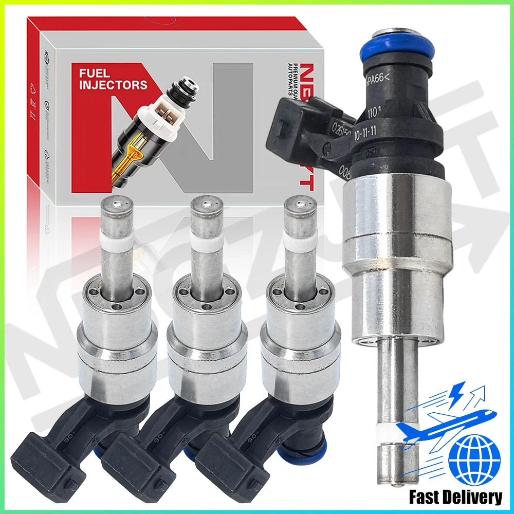 

4Pcs 0261500008 13647512081 813647512081 New Fuel Injector For BMW Cars BMW 03-08 ROLLS ROYCE Phantom 6.0-6.75L