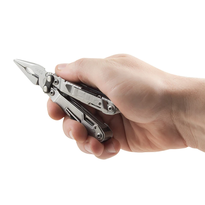 SOG 18 in 1 powerpinta Multi-Tool pinze Mini EDC pesca pieghevole utensili manuali sopravvivenza all'aperto attrezzature da campeggio-PP1001/1002-CP