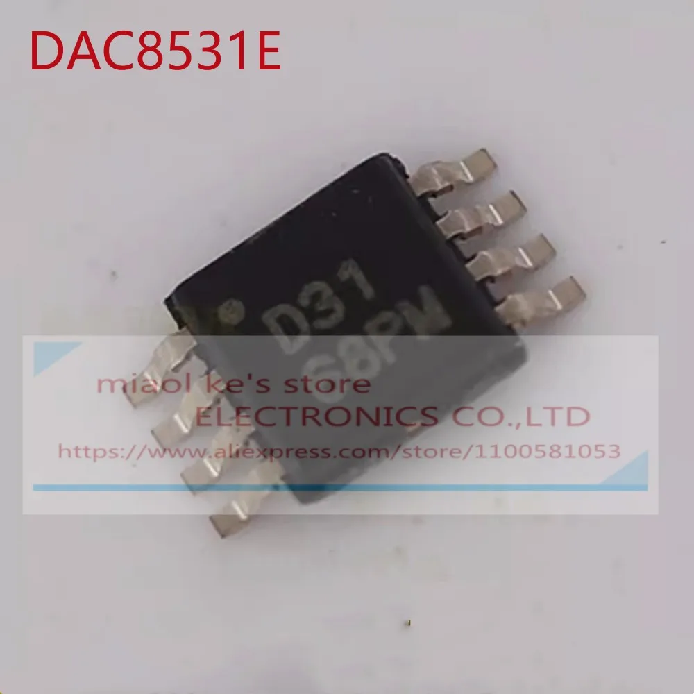 [10pcs]100%New original DAC8531E DAC8531E/2K5 Mark: D31 SMT MSOP8 16 bit DAC digital to analog converter IC Chip